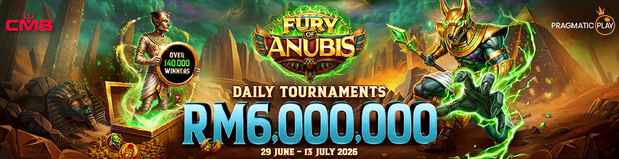 Fury of Anubis – Daily Tournaments RM6,000,000